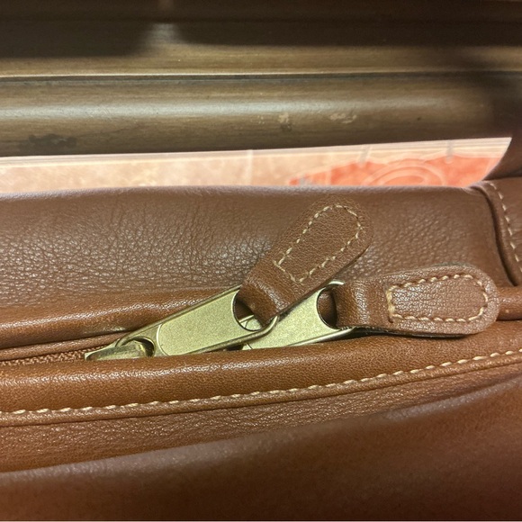 COACH Brown Leather Travel Bag - Picture 6 of 13